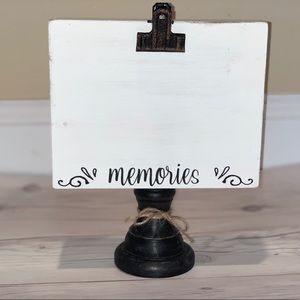 Wooden picture frame!